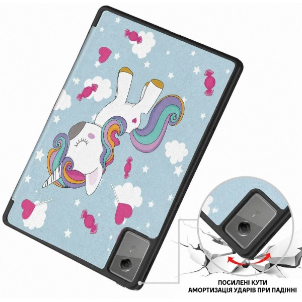 Фото - Чехол для планшета BeCover Flexible TPU Mate с креплением for Lenovo Idea Tab/K11 (2nd Gen) TB336/Xiaoxin Pad (2025) 11" Unicorn (715638)